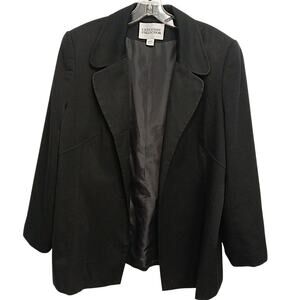 Executive Collection Suit Jacket Blazer Plus Sz 20 WP Black‎ Professional Office
